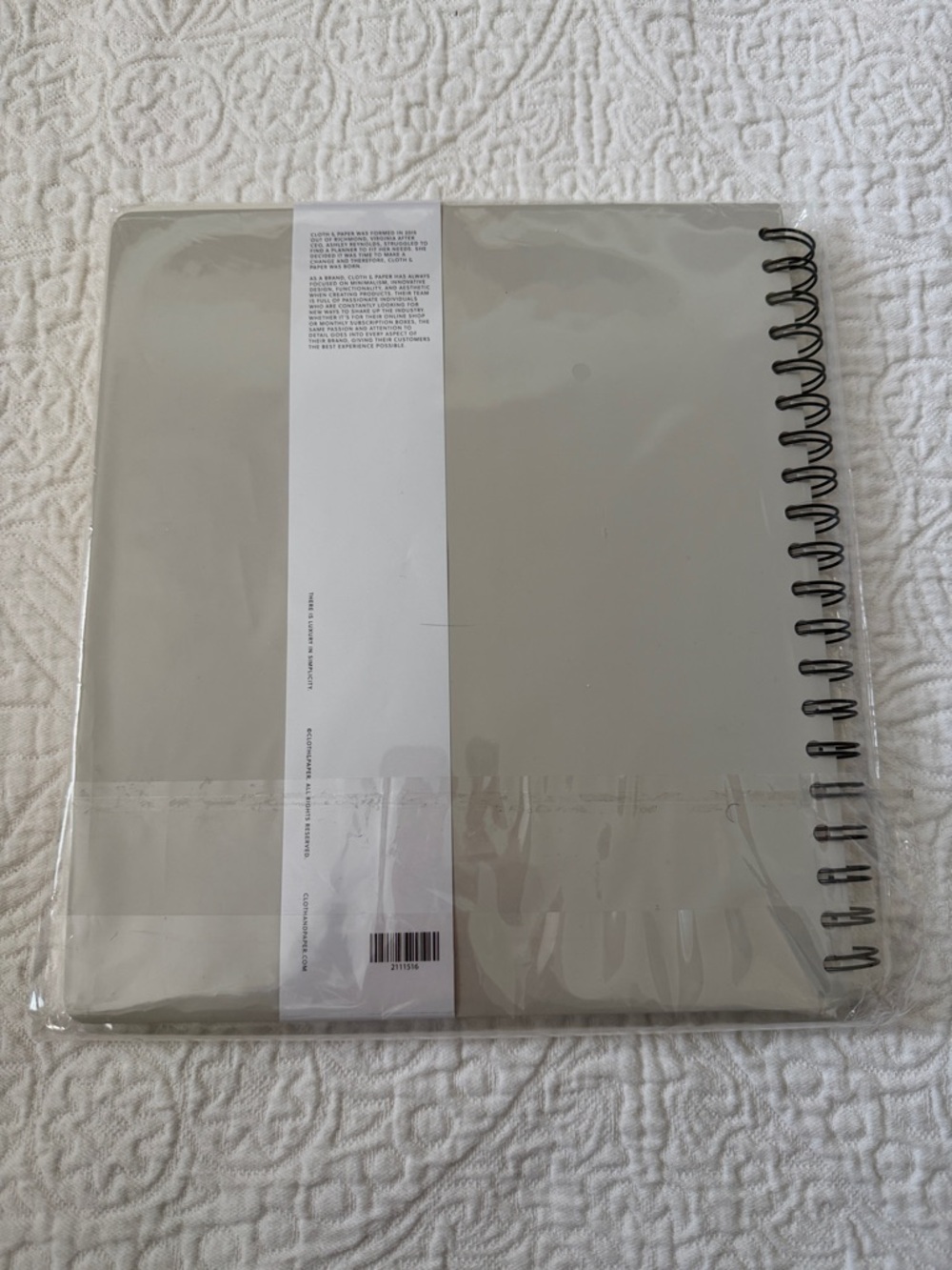 Cloth & Paper Time Block Notebook - Picture 2 of 5